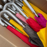 Ex Hire Package // Set of 20 Coloured Umbrellas 'Glorious Garden' #5710