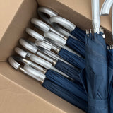 Ex Hire Package // Set of 22 Navy Blue Umbrellas #4710