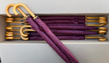 Ex Hire Package // Set of 16 Burgundy Berry Umbrellas #0809