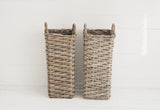 Set of 2 'Petit' Willow Umbrella Stands