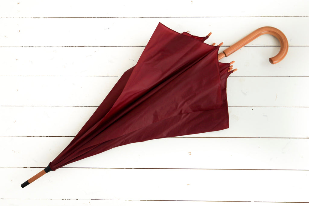 Burgundy Party Umbrella