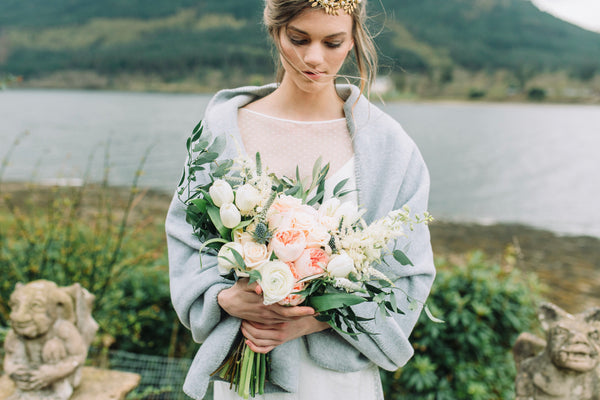 Individual Fleece Wrap - Grey
