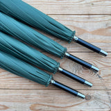 Ex Hire Package // Set of 4 Green Golf Size Umbrellas #7365