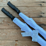 Clearance Package // Set of 2 White Golf Umbrellas (Medium Size) #924