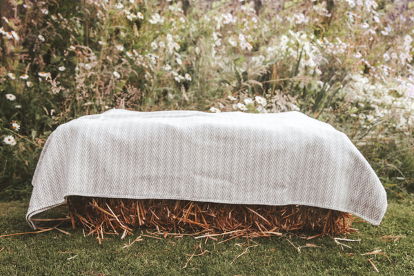 Organic Cotton Hay Bale Cover